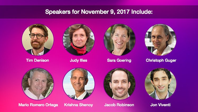 Speakers for November 9th