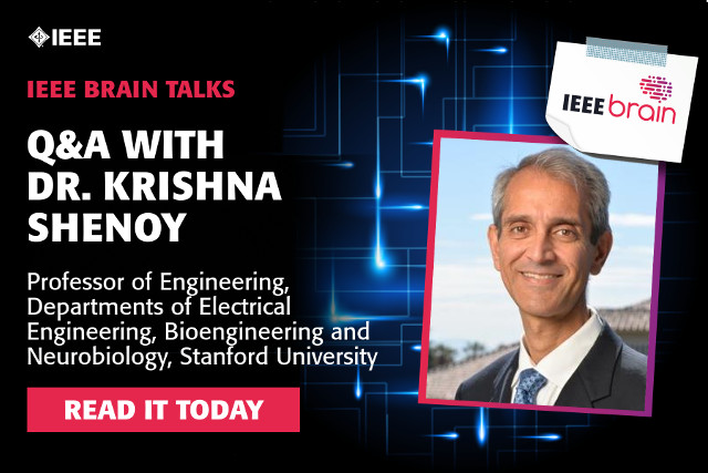 Q&A with Dr. Krishna Shenoy
